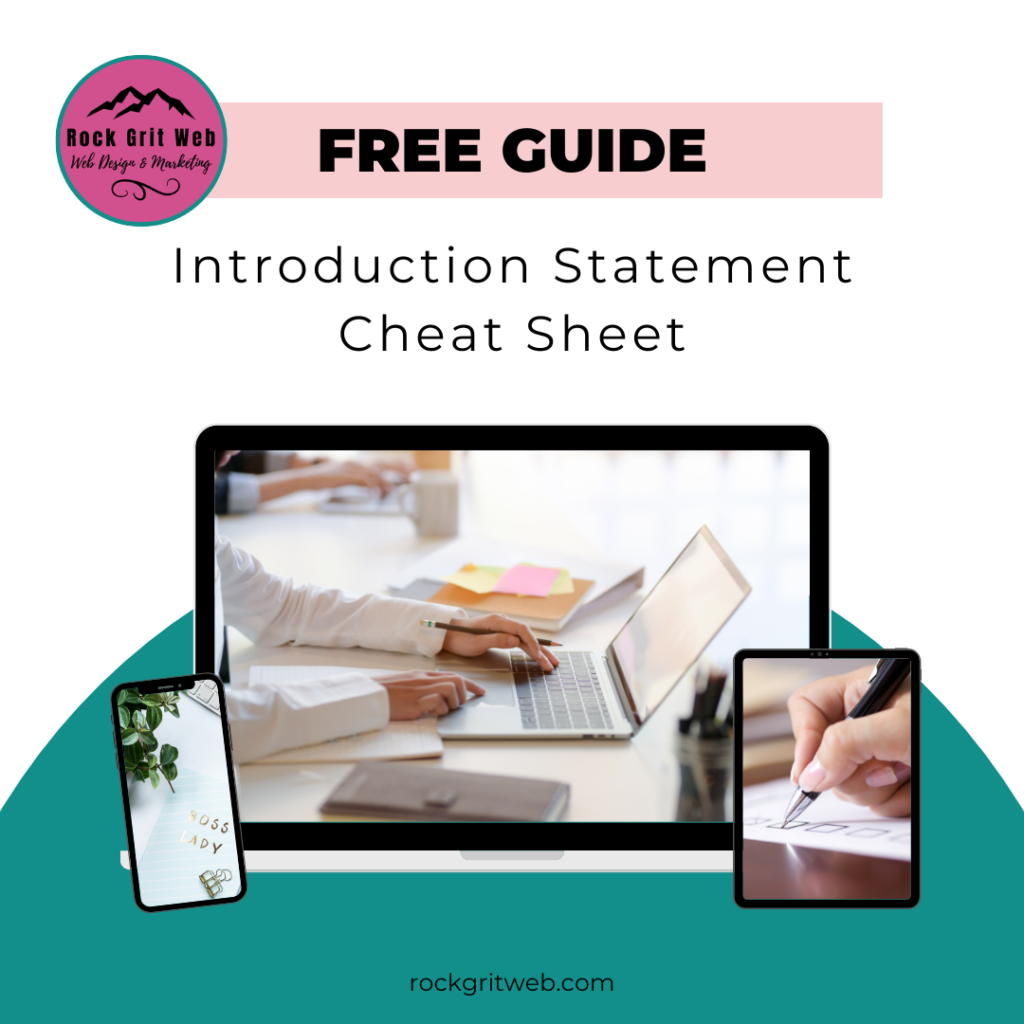 Introduction Statement Cheat Sheet